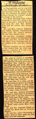 woodgate news december 4 1952