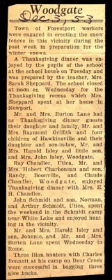 woodgate news december 3 1953