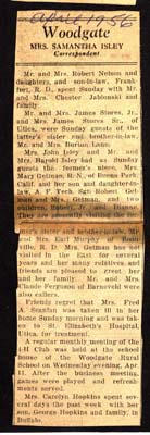 woodgate news april 1956