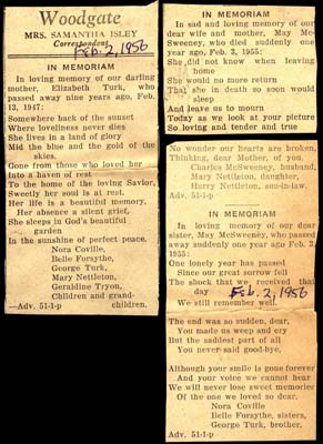 woodgate news february 2 1956
