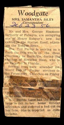woodgate news february 23 1956