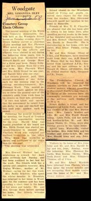 woodgate news june 26 1958