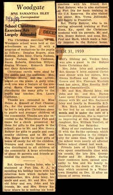 woodgate news december 31 1959