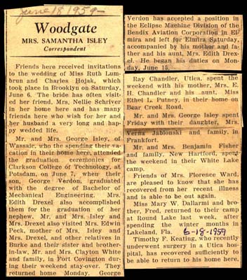 woodgate news june 18 1959