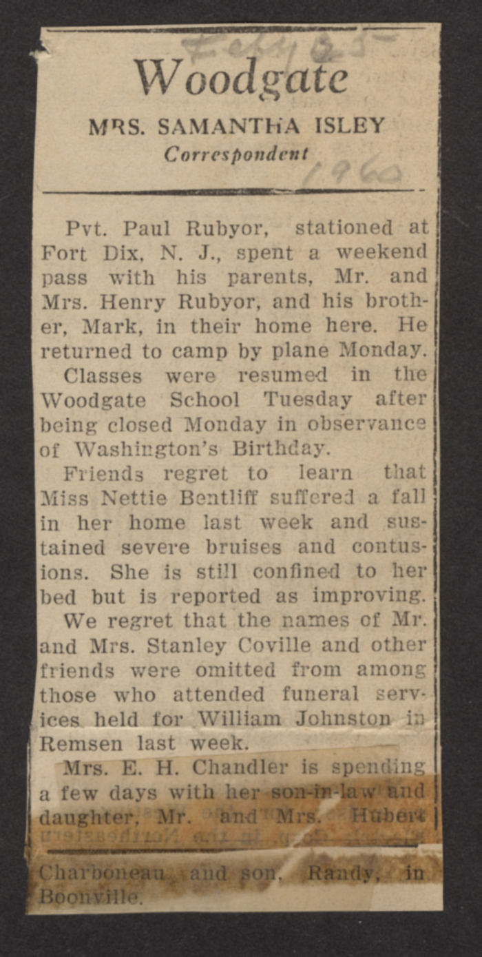 woodgate news boonville herald february25 1960