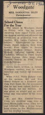 woodgate news boonville herald june30 1960