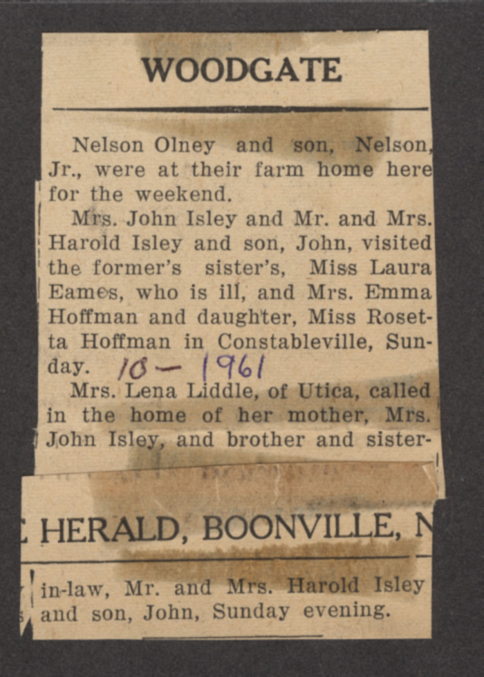 woodgate news boonville herald 10 1961