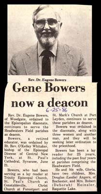gene bowers now a deacon june 25 1986