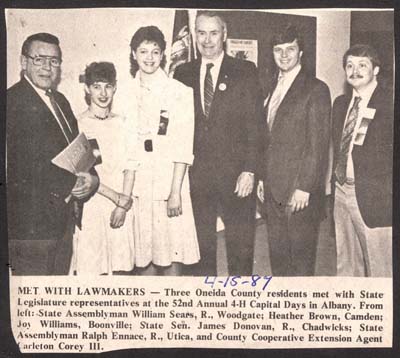 oneida county residents meet with legislature reps april 15 1987
