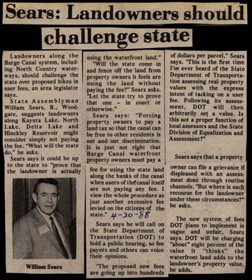 sears urges landowners to challenge state april 20 1988