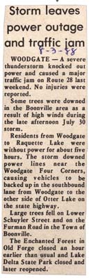 storm leaves power outage and traffic jam august 3 1988