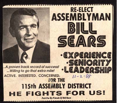 william sears reelection ad november 2 1988