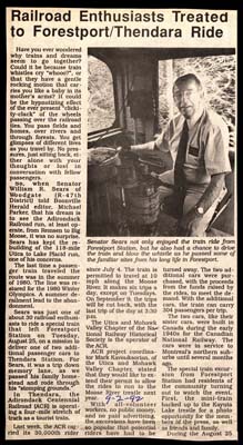 railroad enthusiasts treated to forestport thedara ride september 9 1992 page 1