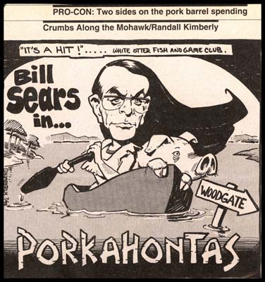 bill sears in porkahontas political cartoon 1995