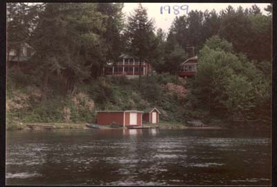 idlewhile as seen from white lake 1989