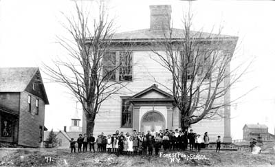 052 fallon collection forestport ny school children and staff