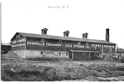 1 A Boonville Milk Plant