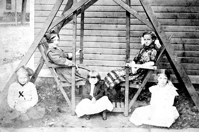 017 myers collection forestport ny girls on swing seat